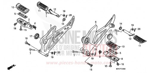 MARCHE XL125VA de 2010